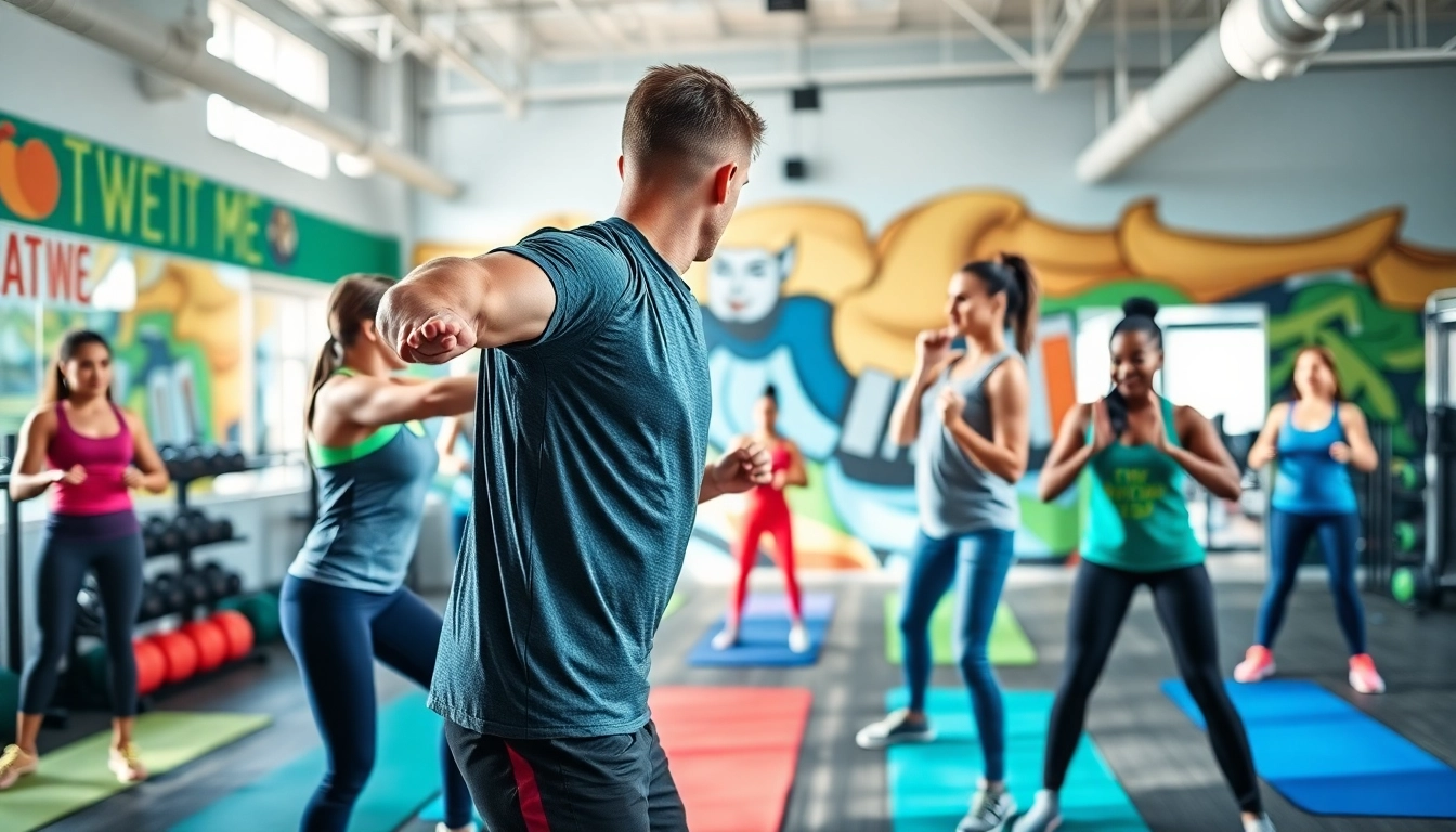 Join the best gym in Jersey City for an energetic group workout led by a professional trainer.