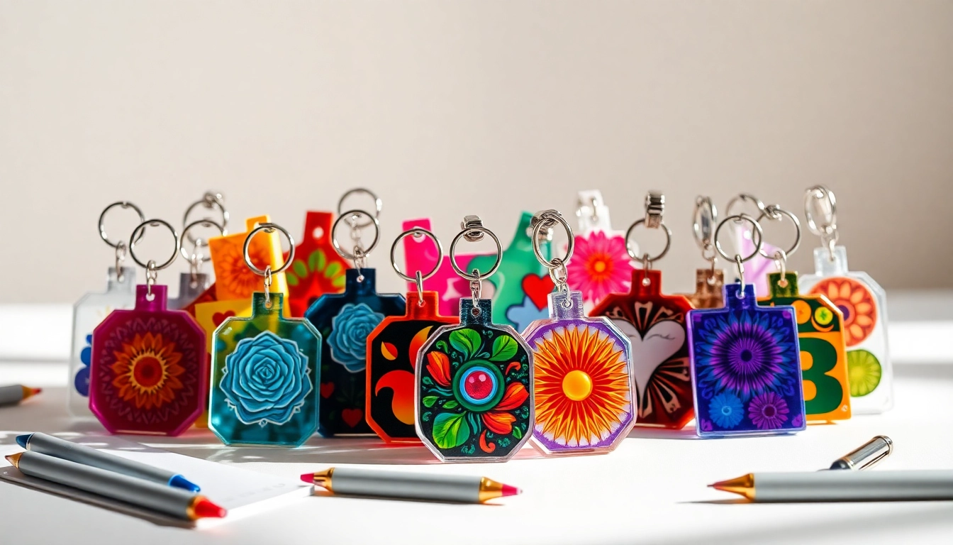 High-Quality Acrylic Keychain Customization for Unique Branding and Personalization