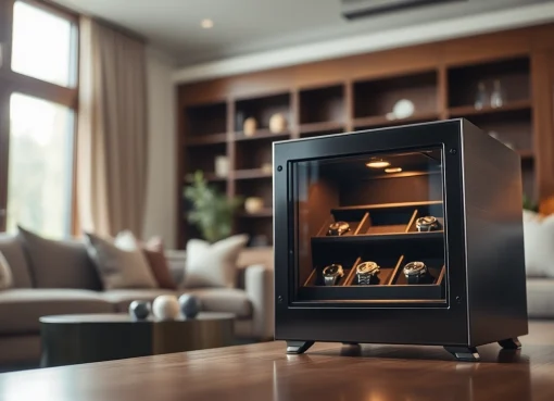 Secure your luxury collection with a high-quality watch safe designed for optimal protection.