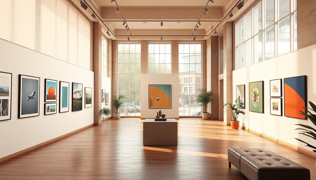 Discover artistic displays in the in lieu gallery showcasing contemporary works in a bright, inviting space.