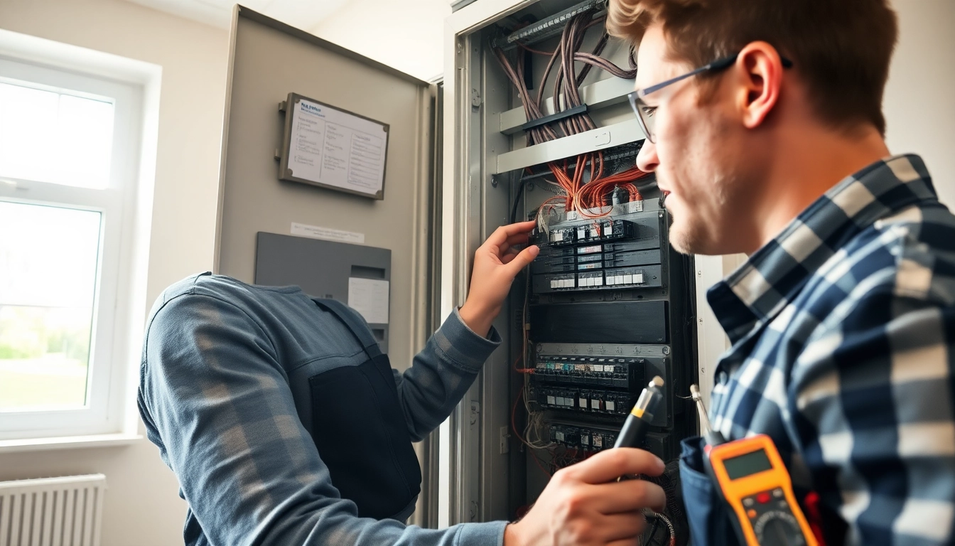 Examine the Electrical Panel Clearwater during a residential service, focusing on safety and efficiency.