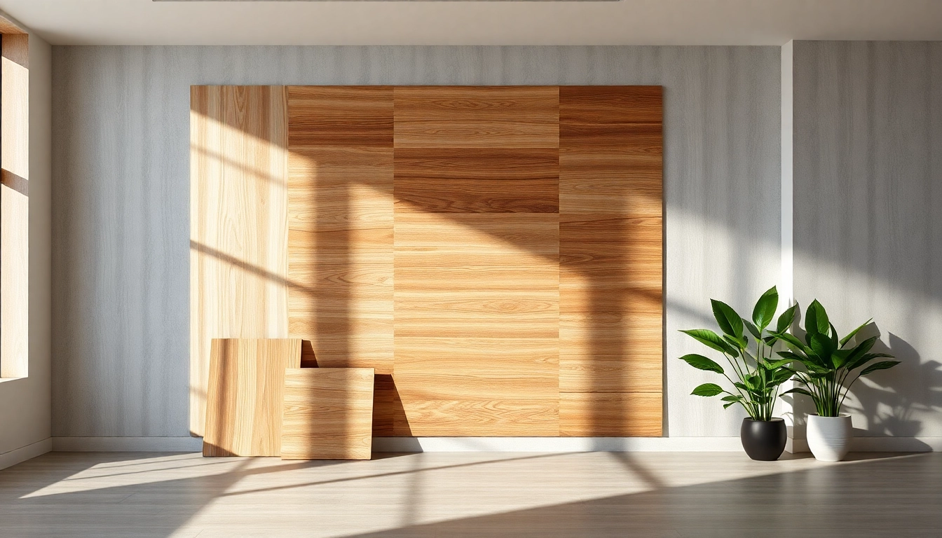 Showcasing stylish paneling sheets in a modern interior, enhancing the aesthetic appeal.