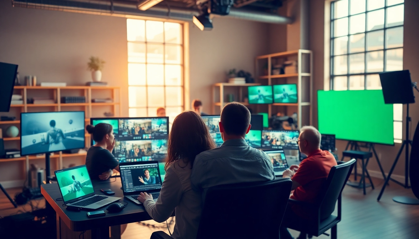Generate engaging content with KlingAI Prompts showcased in a professional video production studio.