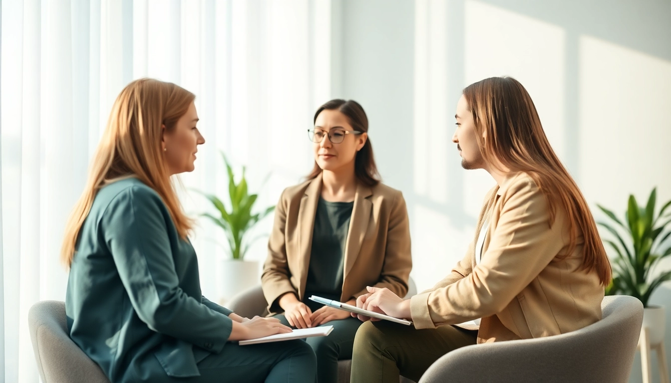Engaging counseling session focusing on effective depression treatment dubai with a supportive atmosphere.