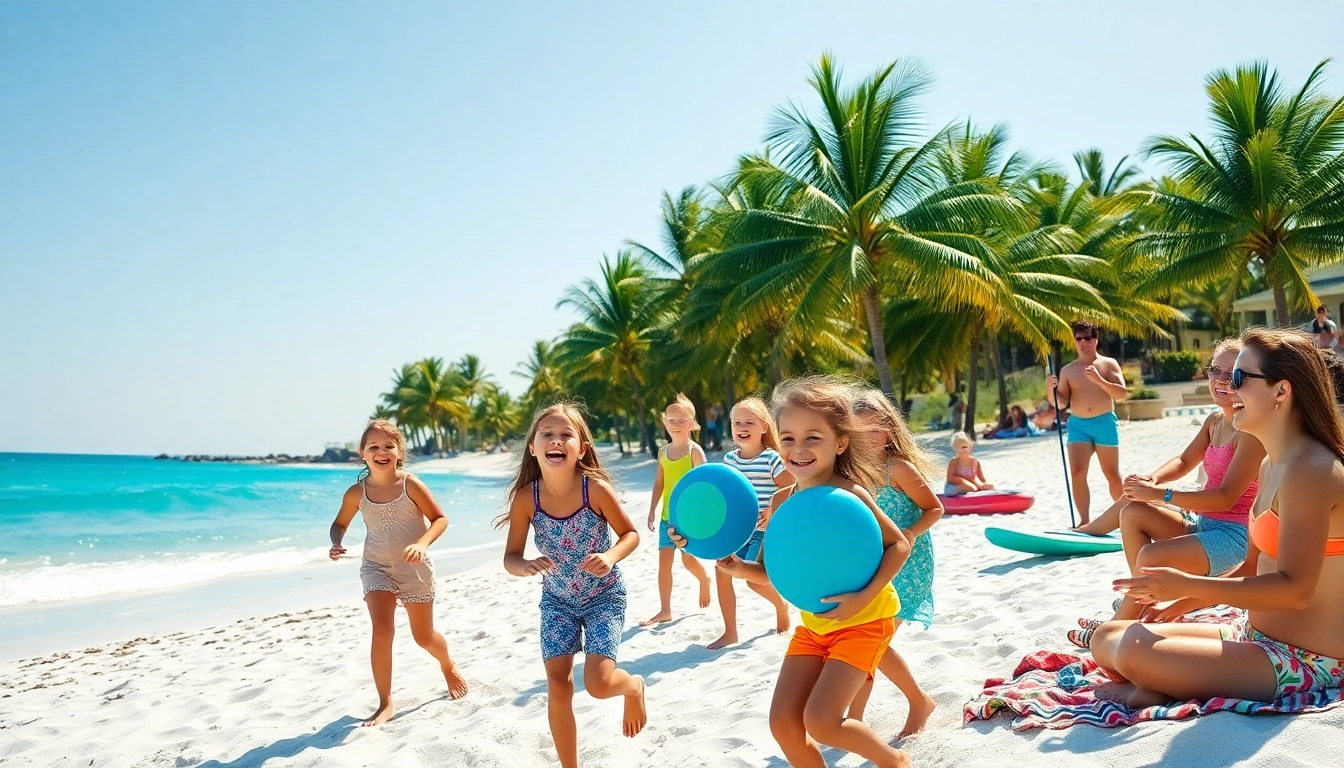 Engaging in 30a games at the beach with families playing volleyball and frisbee.