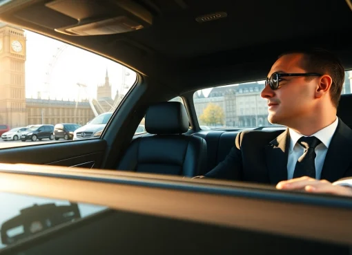 Experience chauffeur hire london with a luxury car and professional chauffeur in iconic London settings.