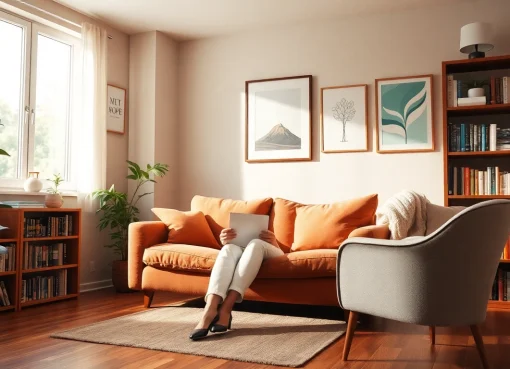 Engage with an attachment theory specialist in a serene therapy room designed for comfort.
